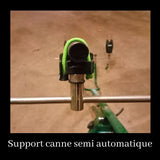 Support canne "semi automatique"